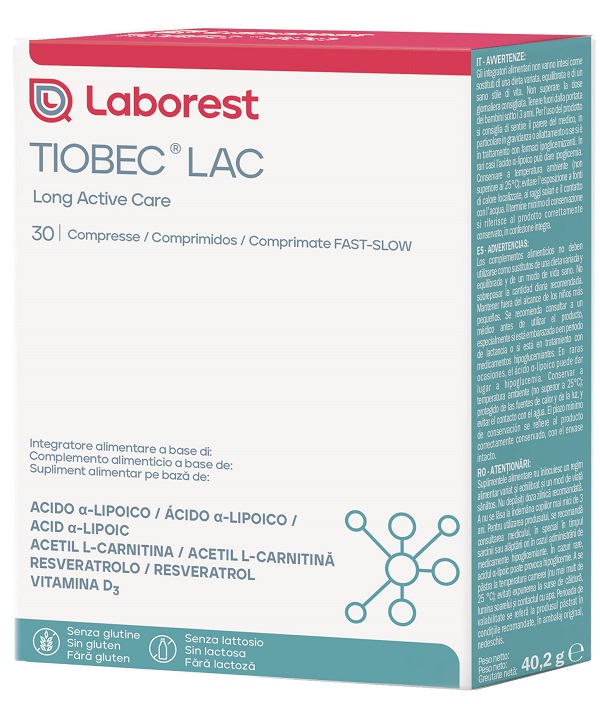 TIOBEC LAC 30 COMPRESSE - farmascienza.it