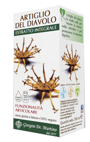 ARTIGLIO DEL DIAVOLO ESTRATTO INTEGRALE 200 ML - farmascienza.it