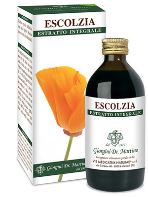 ESCOLZIA ESTRATTO INTEGRALE 200 ML - farmascienza.it