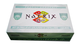 KIT DI PRELIEVO AREA ORMONALE AZZURRA CAPILLARE LIQUIDO E SALIVARE 1 PEZZO - farmascienza.it