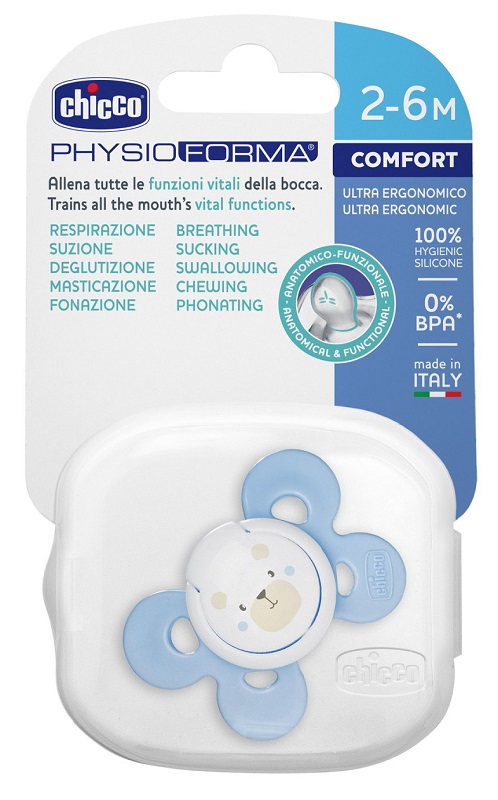 CHICCO SUCCHIETTO COMFORT BOY IN SILICONE 0-6 MESI 1 PEZZO - farmascienza.it