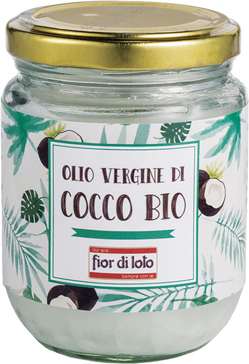 FIOR DI LOTO OLIO VERGINE DI COCCO BIO 200 ML - farmascienza.it