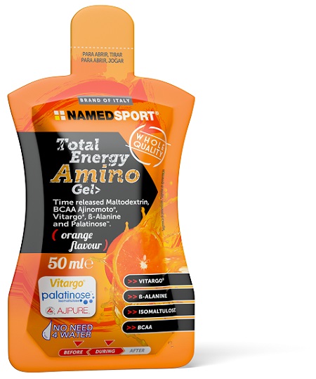 TOTAL ENERGY AMINO GEL ORANGE FLAVOUR 50 ML - farmascienza.it