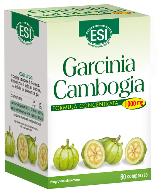 ESI GARCINIA CAMBOGIA 1000 MG 60 COMPRESSE - farmascienza.it