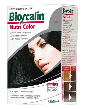 BIOSCALIN NUTRI COLOR 1 NERO SINCROB 124 ML - farmascienza.it