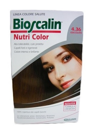 BIOSCALIN NUTRI COLOR 4,36 CIOCCOLATO SINCROB 124 ML - farmascienza.it