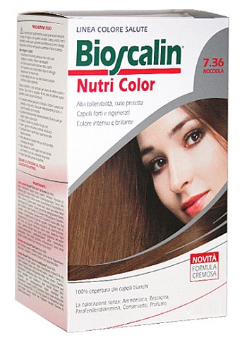 BIOSCALIN NUTRI COLOR 7,36 NOCCIOLA SINCROB 124 ML - farmascienza.it