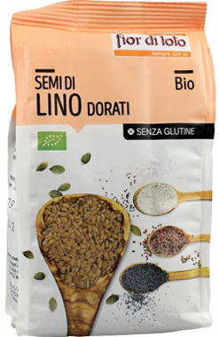 SEMI LINO DORATI SENZA GLUTINE BIO 400 G - farmascienza.it