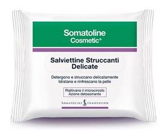 SOMATOLINE COSMETIC SALVIETTINE STRUCCANTI 20 PEZZI - farmascienza.it