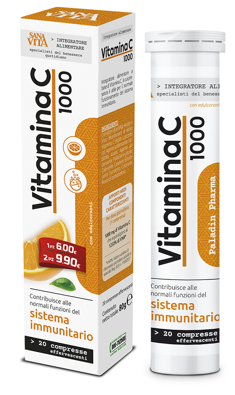 SANAVITA VITAMINA C 20 COMPRESSE EFFERVESCENTI - farmascienza.it