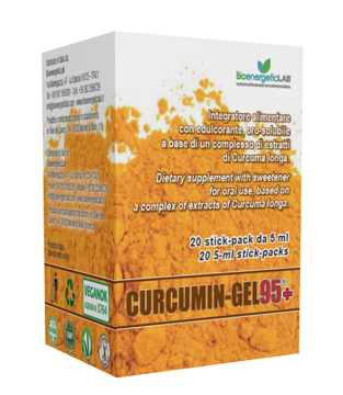 CURCUMIN GEL 95+ 20 BUSTINE DA 5 ML - farmascienza.it