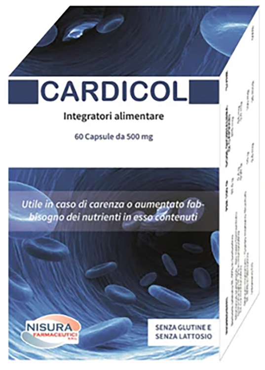 CARDICOL 60 CAPSULE DA 500 MG - farmascienza.it