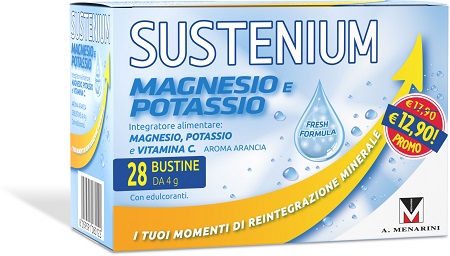 SUSTENIUM MAGNESIO POTASSIO 28 BUSTINE PROMO - farmascienza.it