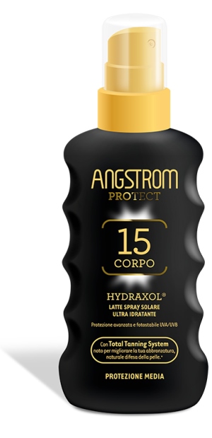 ANGSTROM PROTECT HYDRAXOL LATTE SPRAY SOLARE PROTEZIONE 15 175 ML - farmascienza.it