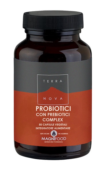TERRANOVA PROBIOTICI CON PREBIOTICI COMPLEX 50 CAPSULE VEGETALI - farmascienza.it