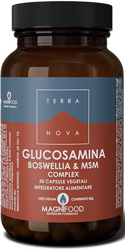 TERRANOVA COMPLESSO DI GLUCOSAMINA BOSWELLIA E MSM 50 CAPSULE - farmascienza.it