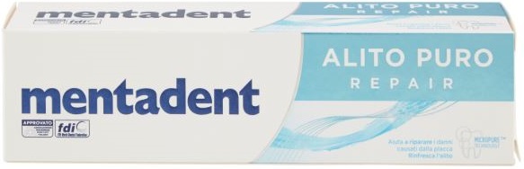 MENTADENT MAXIMUM PROTECTION ALITO PURO DENTIFRICIO 75 ML - farmascienza.it