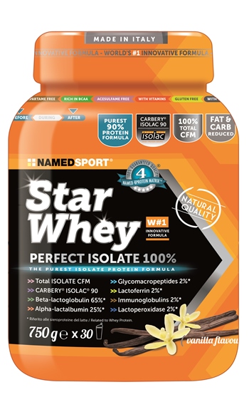 STAR WHEY ISOLATE VANILLA 750 G - farmascienza.it