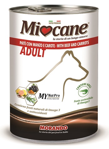 MIOCANE PATE' MANZO E CAROTE - farmascienza.it