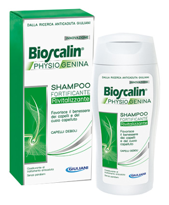 BIOSCALIN PHYSIOGENINA SHAMPOO FORTIFICANTE RIVITALIZZANTE 200 ML - farmascienza.it