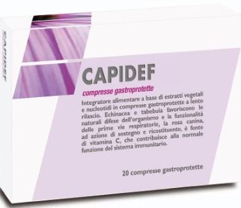 CAPIDEF 20 COMPRESSE GASTROPROTETTE - farmascienza.it