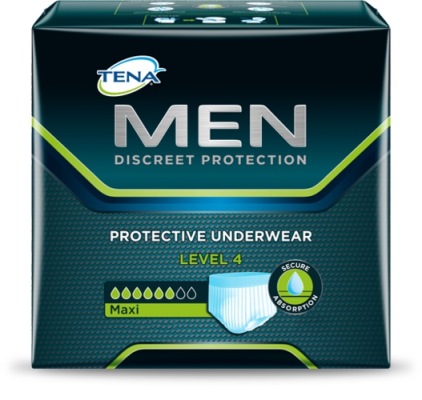 MUTANDINA ASSORBENTE MASCHILE TENA MEN LIVELLO 4 TAGLIA LARGE 10 PEZZI - farmascienza.it