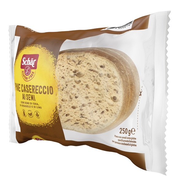 SCHAR PANE CASERECCIO AI SEMI SENZA LATTOSIO 250 G - farmascienza.it