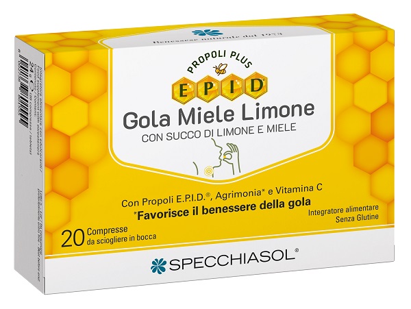 EPID MIELE LIMONE 20 COMPRESSE NEW - farmascienza.it
