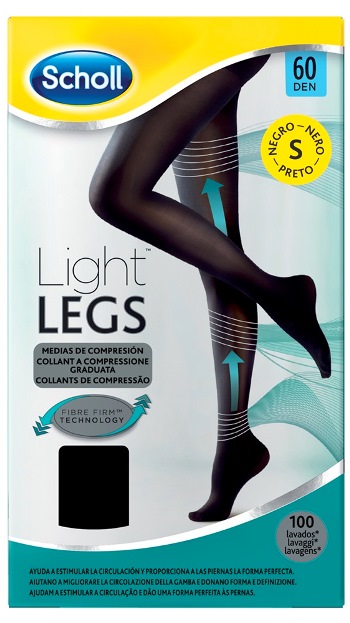 SCHOLL LIGHTLEGS 60 DENARI TAGLIA S COLORE NERO 1 PAIO - farmascienza.it