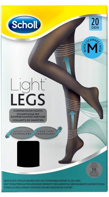 SCHOLL LIGHTLEGS 20 DENARI TAGLIA M COLORE NERO 1 PAIO - farmascienza.it