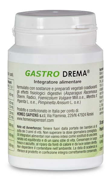 GASTRO DREMA 30 COMPRESSE 21 G - farmascienza.it