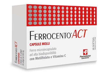 FERROCENTO ACT 30 CAPSULE MOLLI - farmascienza.it