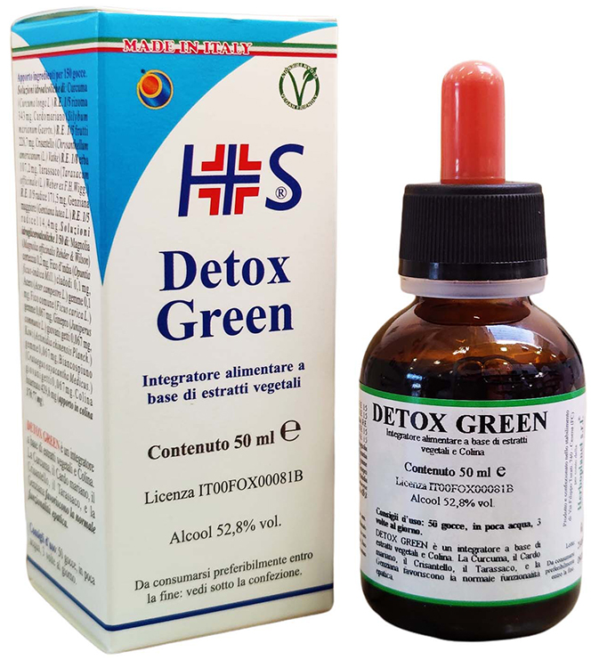 DETOX GREEN GOCCE 50 ML - farmascienza.it