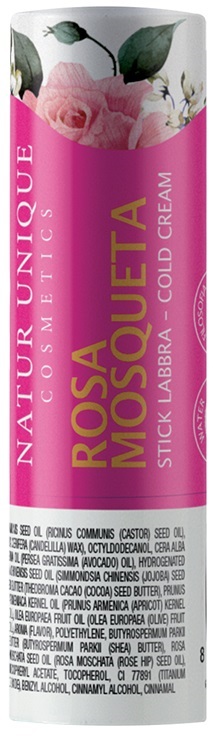 NATUR UNIQUE STICK LABBRA ROSA MOSQUETA - farmascienza.it