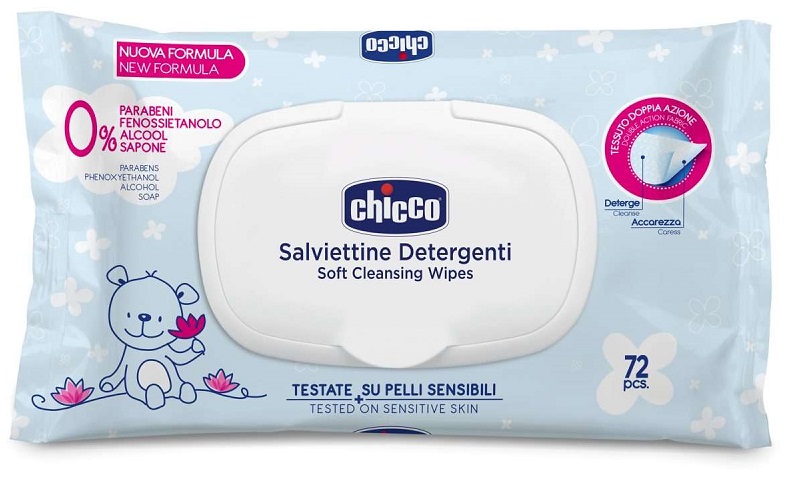CHICCO COSMESI SALVIETTE 72 PEZZI PLAQ - farmascienza.it