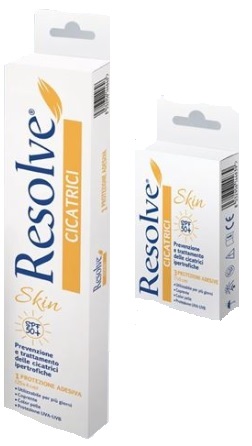 RESOLVE CICATRICI SKIN SPF 50+ 1 PROTEZIONE DA 25X4 CM - farmascienza.it