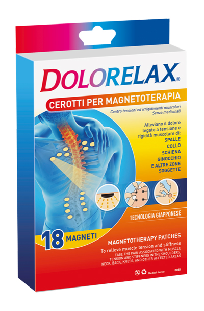 CEROTTO PER MAGNETOTERAPIA DOLORELAX 18 PEZZI - farmascienza.it