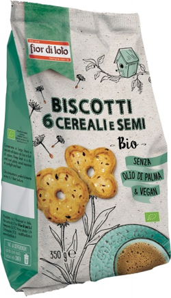 BISCOTTI AI 6 CEREALI E SEMI 350 G - farmascienza.it