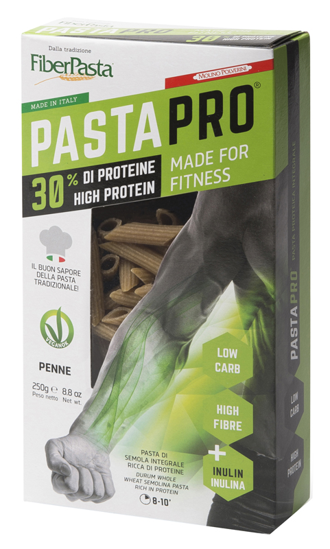 PASTAPRO PENNE INTEGRALI 30% PROTEINE 250 G - farmascienza.it
