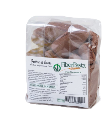 FIBERPASTA FROLLINI AL CACAO 250 G - farmascienza.it