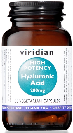VIRIDIAN HYALURONIC ACID HIGH POTENCY 30 CAPSULE VIRIDIAN ACIDO IALURONICO ALTA CONCENTRAZIONE - farmascienza.it