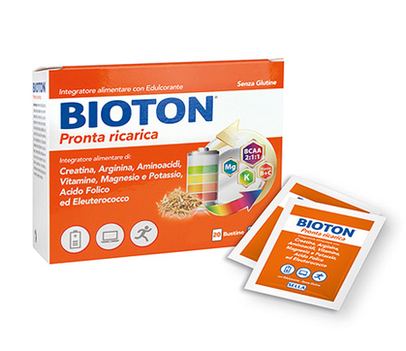 BIOTON PRONTA RICARICA 20 BUSTINE - farmascienza.it