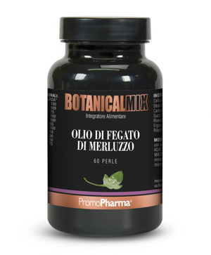 OLIO DI FEGATO DI MERLUZZO BOTANICAL MIX 60 PERLE - farmascienza.it
