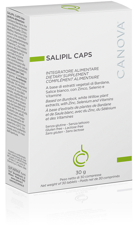 CANOVA SALIPIL CAPS 30 COMPRESSE NUOVA CONFEZIONE - farmascienza.it