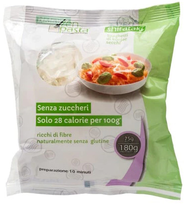 ZENPASTA SHIRATAKI ESSICATO TAGLIATELLE MONODOSE 75 G - farmascienza.it