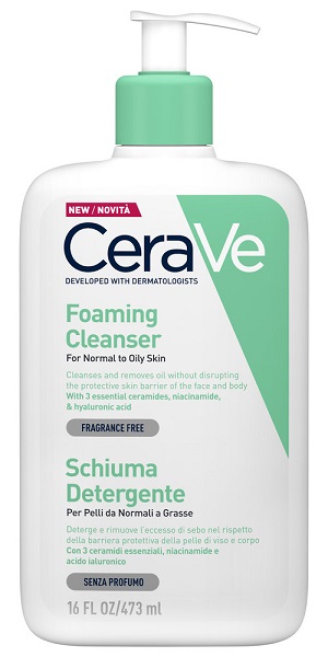 CERAVE SCHIUMA DETERGENTE VISO 473 ML - farmascienza.it