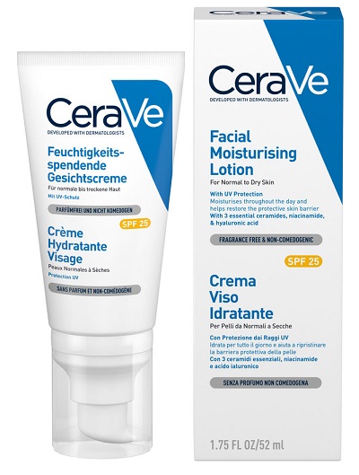 CERAVE CREMA VISO IDRATANTE SPF25 52 ML - farmascienza.it