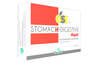 GSE STOMACH DIGESTIVE RAPID 8 COMPRESSE - farmascienza.it