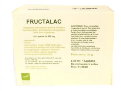 FRUCTALAC 60 CAPSULE - farmascienza.it