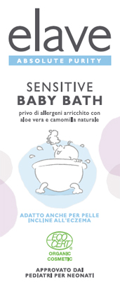 ELAVE BABY BATH DETERGENTE DELICATO CON CAMOMILLA E ALOE VERA BIOLOGICO 400 ML - farmascienza.it